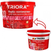 Краска интерьерная полуматовая TRIORA 20 купить в Харькове